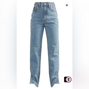 Petite Split Hem Jeans